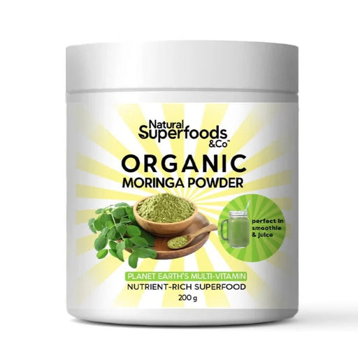 Organic Moringa Powder by Natural Superfoods and Co