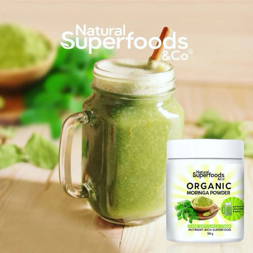 Organic Moringa Powder by Natural Superfoods and Co