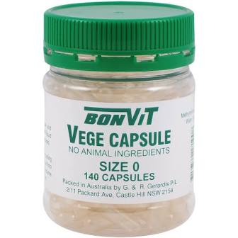 vegetable capsules vegan