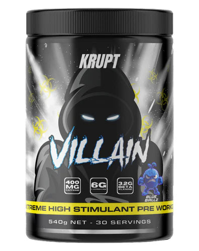 Villain High Stim Pre Workout by Krupt