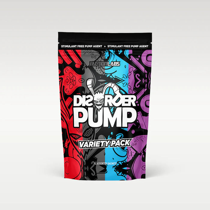 Disorder Pump Variety pack by Faction Labs