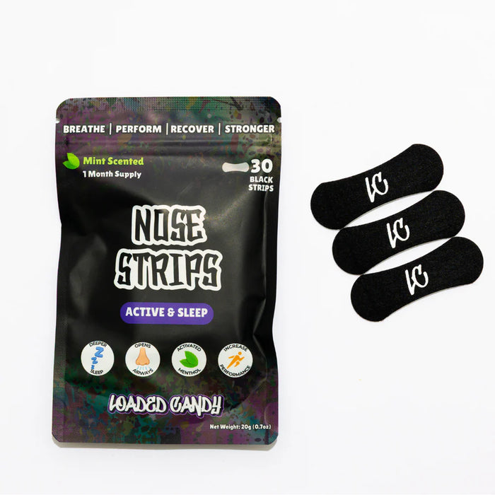 Mint Scented Nose Strips by Loaded Supplements