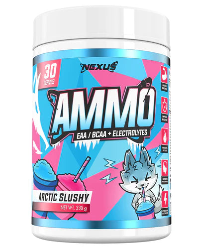 AMMO Essential Amino Acids and Electrolytes Arctic Slushy by Nexus Sports Nutrition at Supplements Central