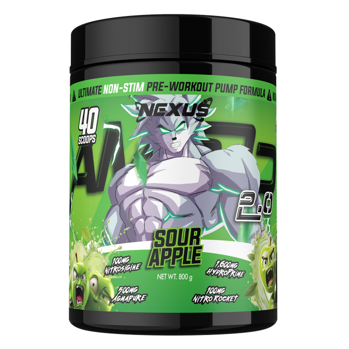 AMP3D 2.0 Non-Stim Pre Workout by Nexus Sports Nutrition