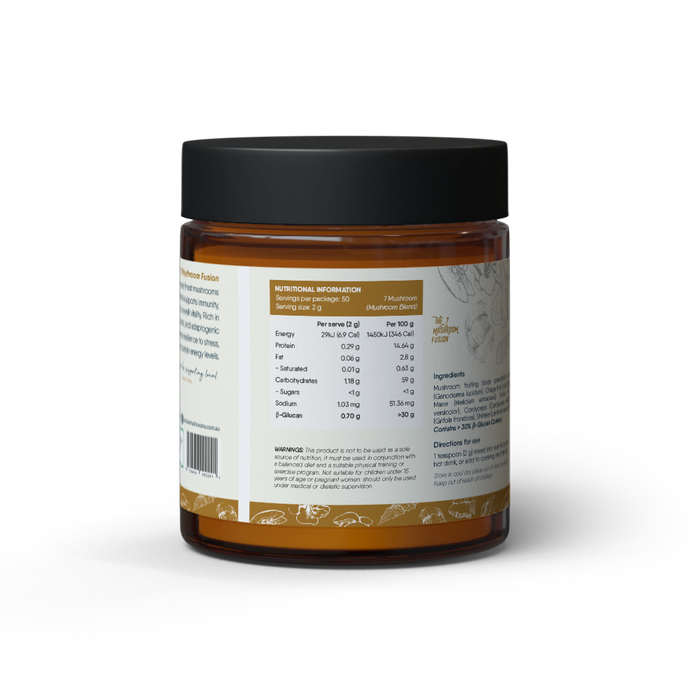 7 Mushroom Organic Mushroom Powder by AT Mushrooms