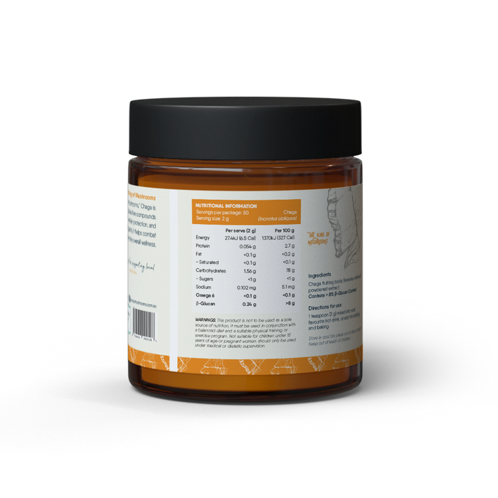 Chaga Organic Mushroom Extract by AT Mushrooms