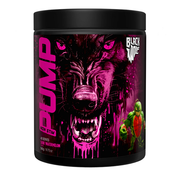 Pump Non Stim Pre Workout by Black Wolf Nutrition