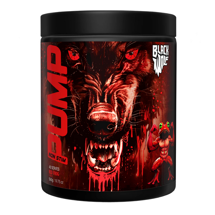 Pump Non Stim Pre Workout by Black Wolf Nutrition