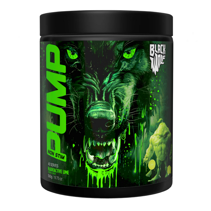Pump Non Stim Pre Workout by Black Wolf Nutrition