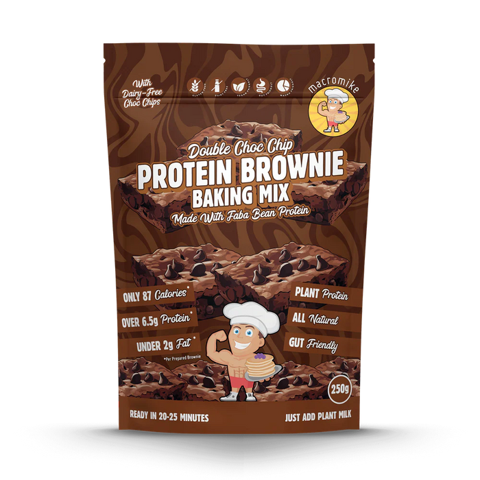 Double Choc Chip Brownie Mix by Macro Mike