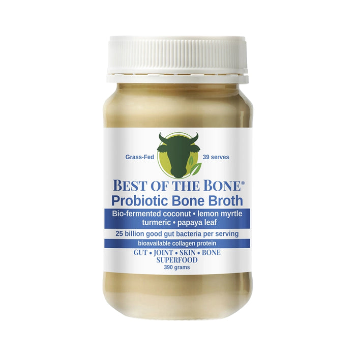 Best of the Bone Bone Broth Grass-Fed for Gut, Joint Skin and Bone Health