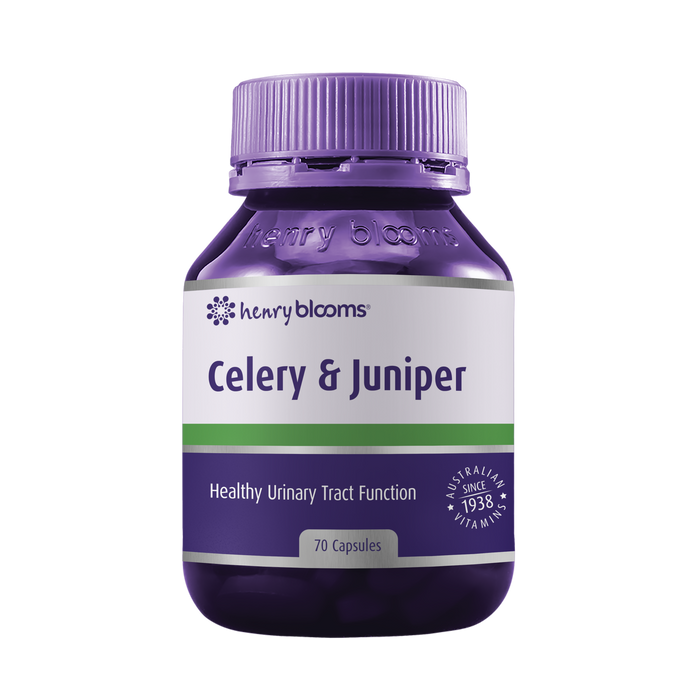 Celery Juniper Fluid Retention Diuretic Supplement