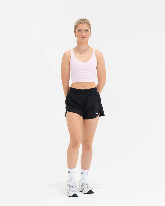 Form V Neck Crop Top