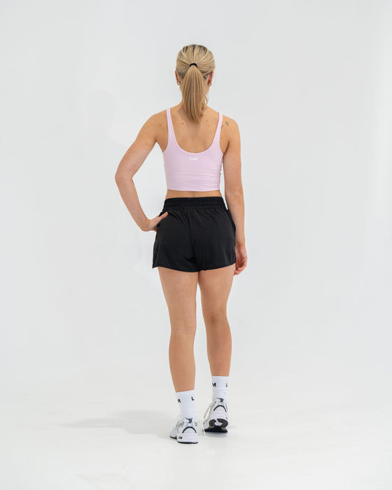 Form V Neck Crop Top