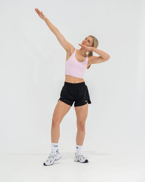 Form V Neck Crop Top