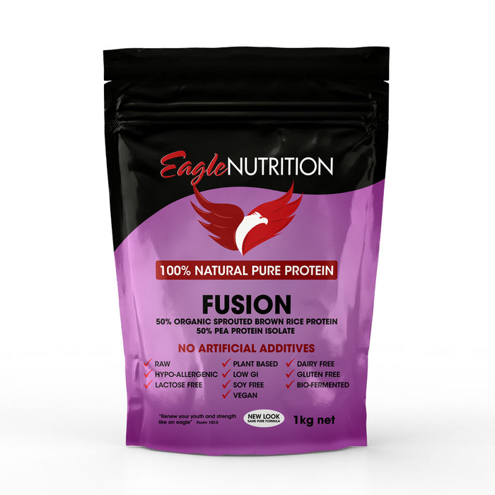 100% Natural Pure Plant Protein Fusion by Eagle Nutrition