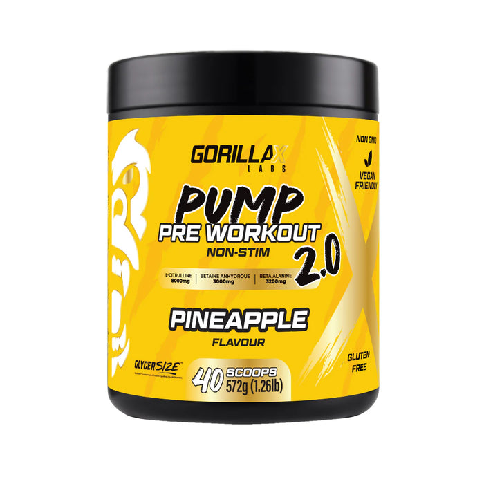 Ultimate Non-Stim Pump Pre Workout by Gorilla X Labs