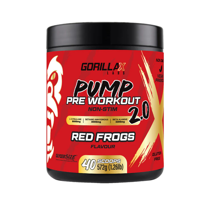 Ultimate Non-Stim Pump Pre Workout by Gorilla X Labs