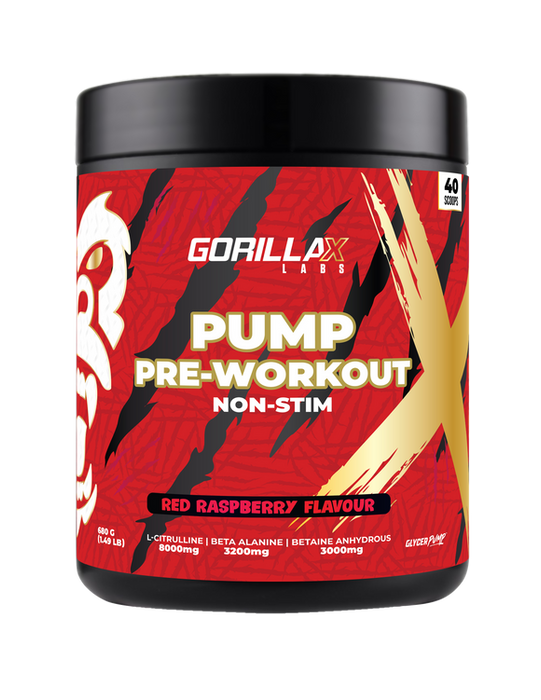 Ultimate Non-Stim Pump Pre Workout by Gorilla X Labs