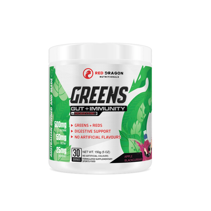 Greens Gut and Immunity by Red Dragon Nutritionals