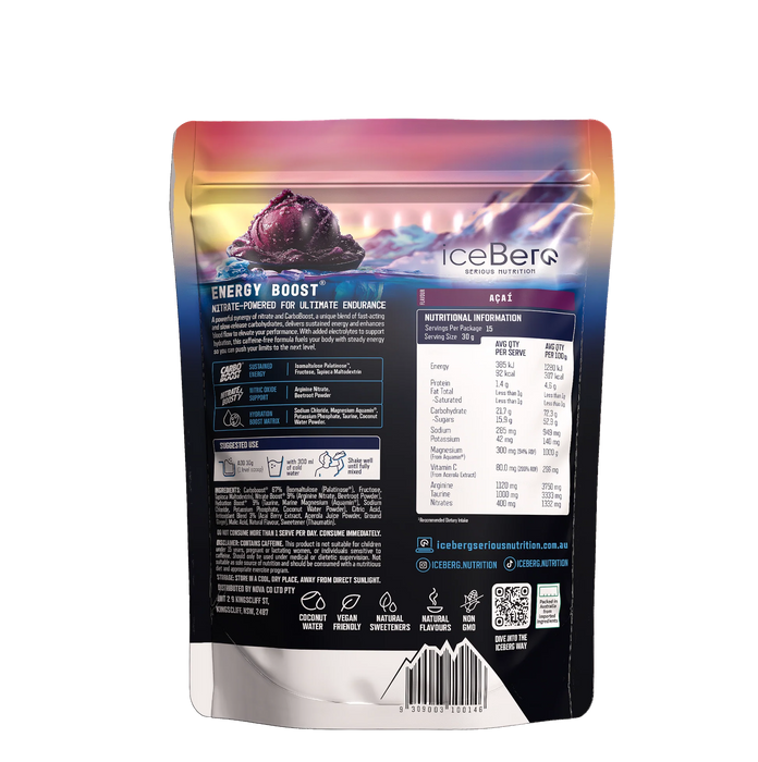 Energy Boost Non-Stim by Iceberg Serious Nutrition