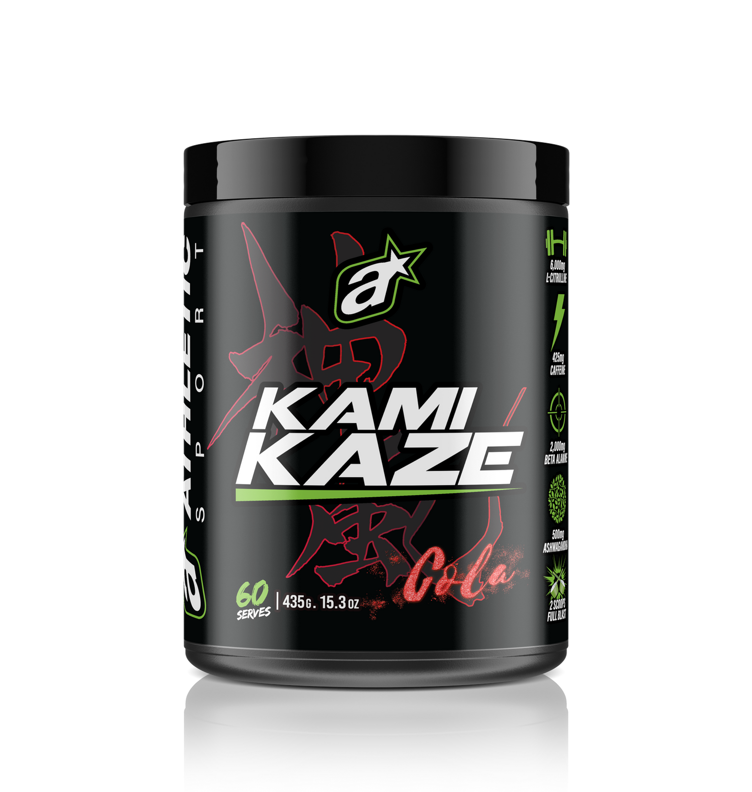Kamikaze Pre Workout by Athletic Sport — Supplements Central