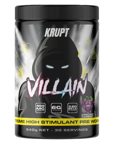 Villain High Stim Pre Workout by Krupt