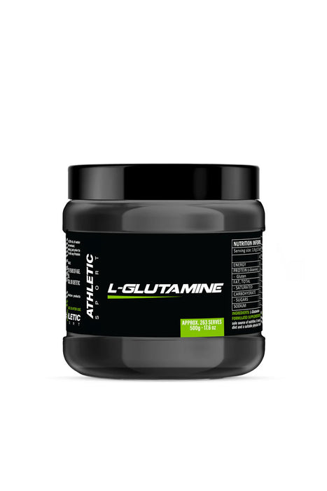 Pure Glutamine Powder 500g by Athletic Sport