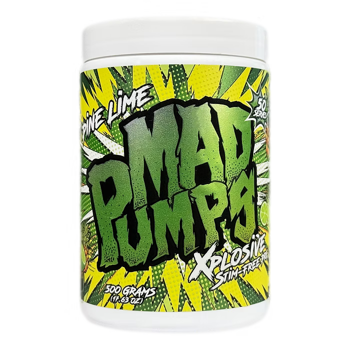 Mad Pumps Xplosive Non Stim Pre Workout by Mad Science