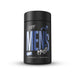 Black supplement container labeled 'Men's Multi' on a white background by Legit