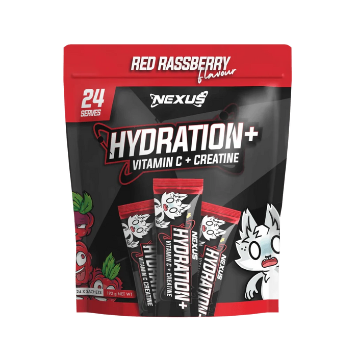 Hydration+ with Vitamin C + Creatine by Nexus Sports Nutrition