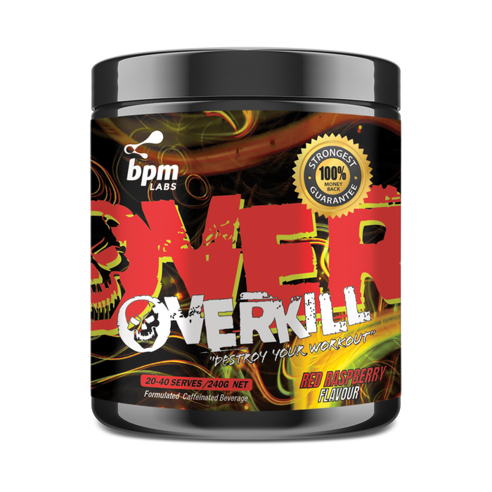 Overkill High Stim Pre Workout by BPM Labs