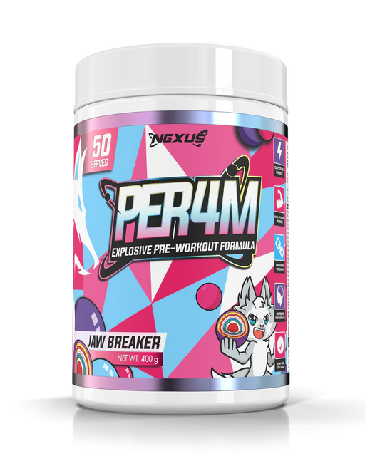 Per4m Pre Workout Explosive Formula Pump Focus Performance Caffeine at Supplements Central