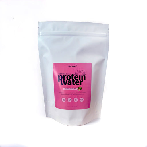 Protein water collagen with electrolytes watermelon prime health plus