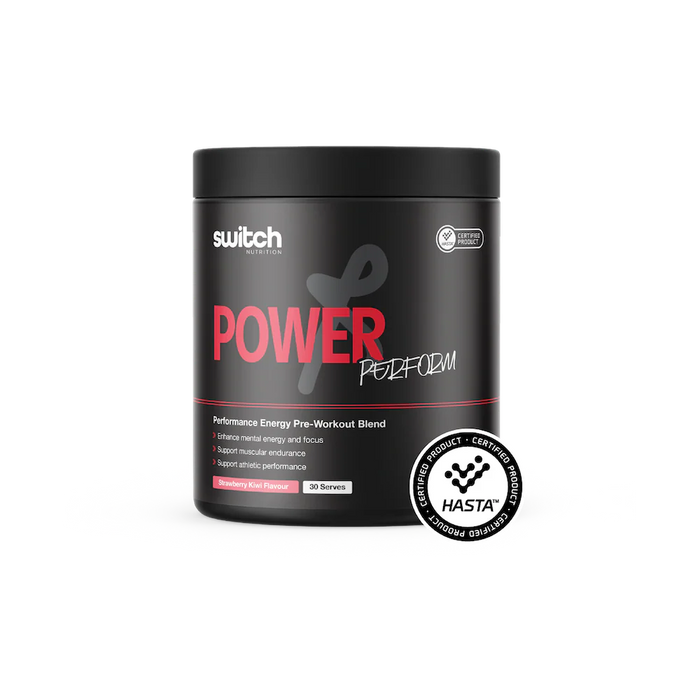 Power Perform Hasta Approved Performance Pre Workout by Switch Nutrition