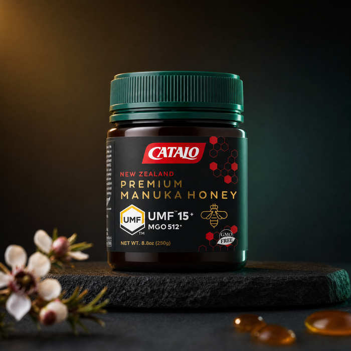 New Zealand Premium Manuka Honey UMF 15+ MGO 512+ by CATALO