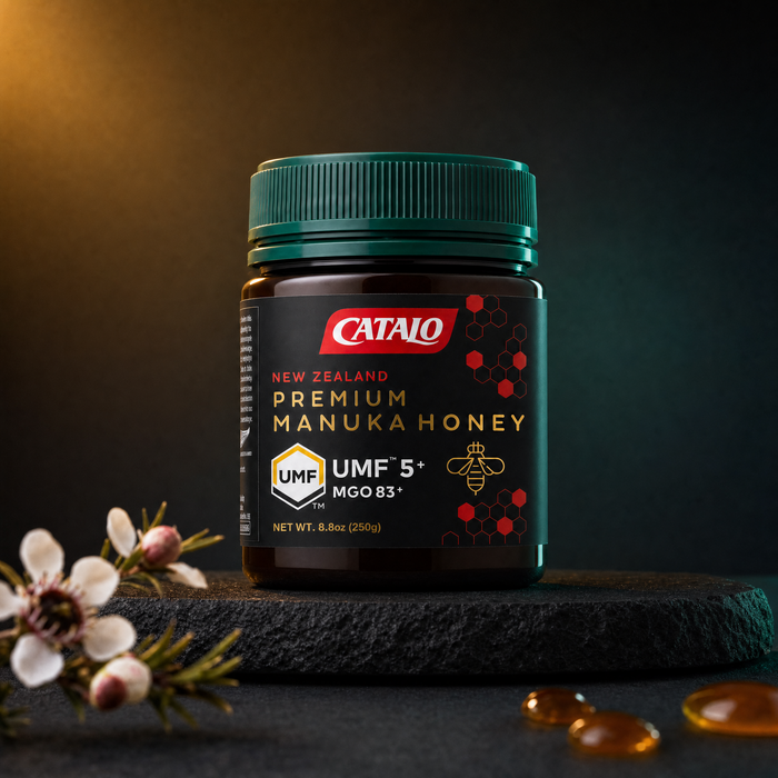 New Zealand Premium Manuka Honey UMF 5+ MGO 83+ by CATALO