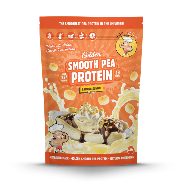 Golden Smooth Pea Protein by Macro Mike