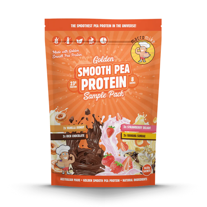 Golden Smooth Pea Protein by Macro Mike
