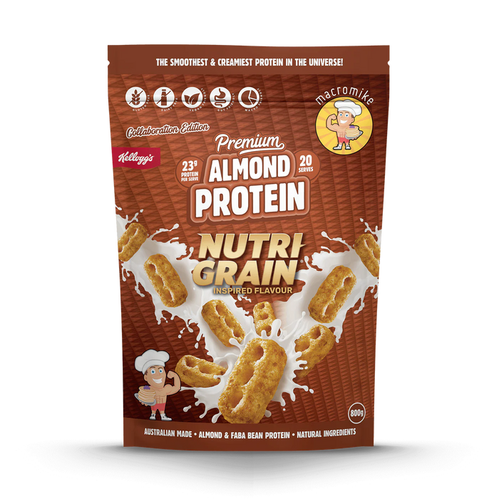 Kellogs x Macro Mike Coco Pops Inspired Premium Almond Protein by Macro Mike