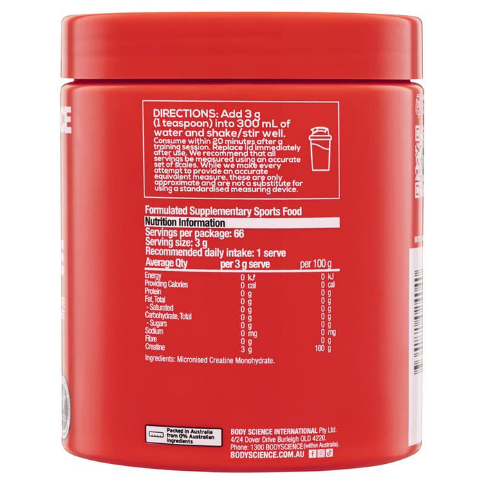 Pure Creatine by Body Science