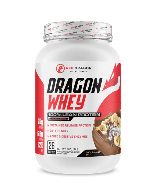 Red Dragon Nutritionals Dragon Whey Lean Protein Choc Banana Split 900g