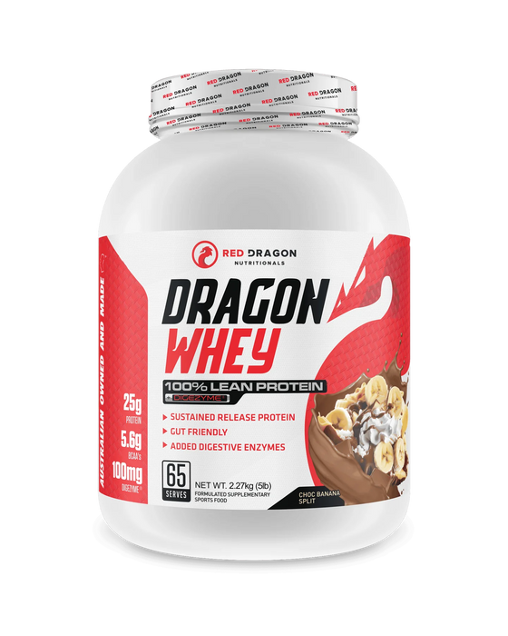 Red Dragon Nutritionals Dragon Whey Lean Protein Choc Banana Split 2.27kg