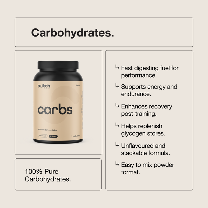 Switch Essentials Pure Carbohydates by Switch Nutrition
