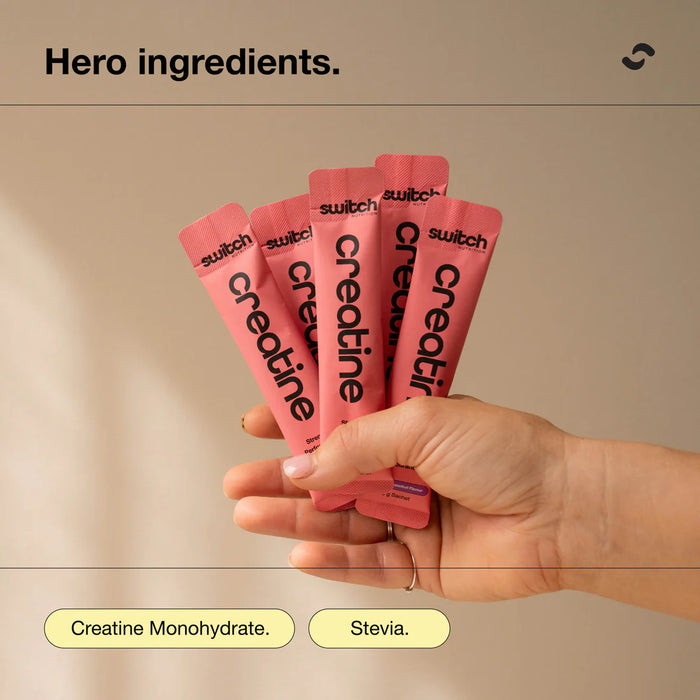 Flavoured Creatine Assorted Sachet Box by Switch Nutrition