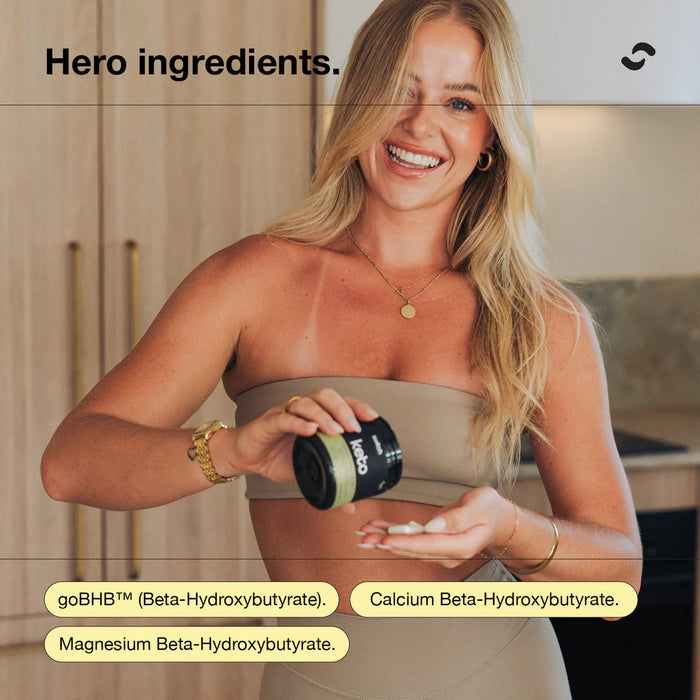Keto Beta-Hydroxybutyrate (BHB) Capsules by Switch Nutrition