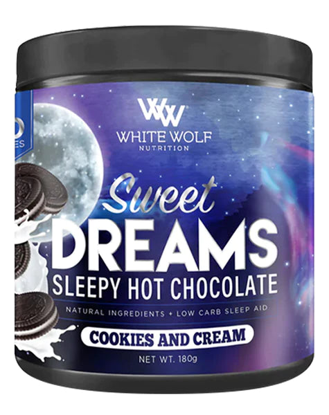Sweet Dreams Sleepy Hot Chocolate by White Wolf Nutrition