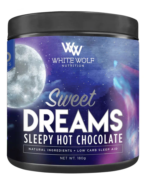 Sweet Dreams Sleepy Hot Chocolate by White Wolf Nutrition