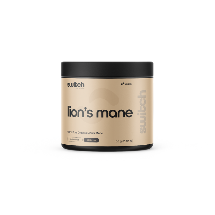 Lions Mane Organic Powder by Switch Nutrition