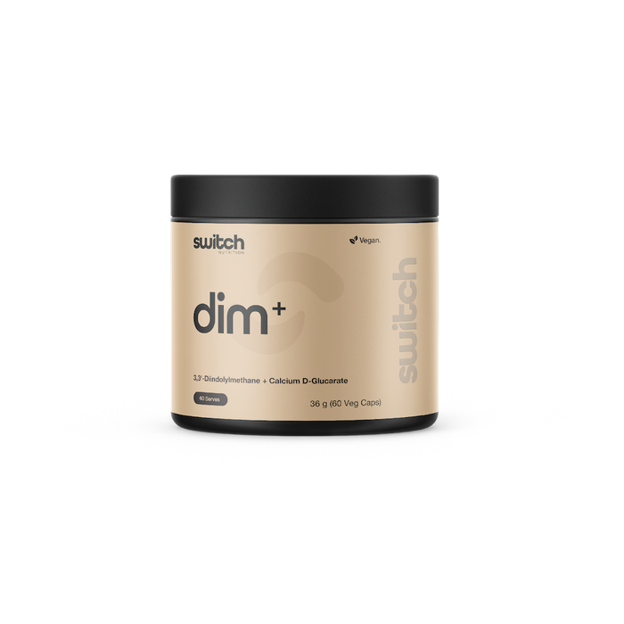 DIM Plus (Diindolylmethane) by Switch Nutrition